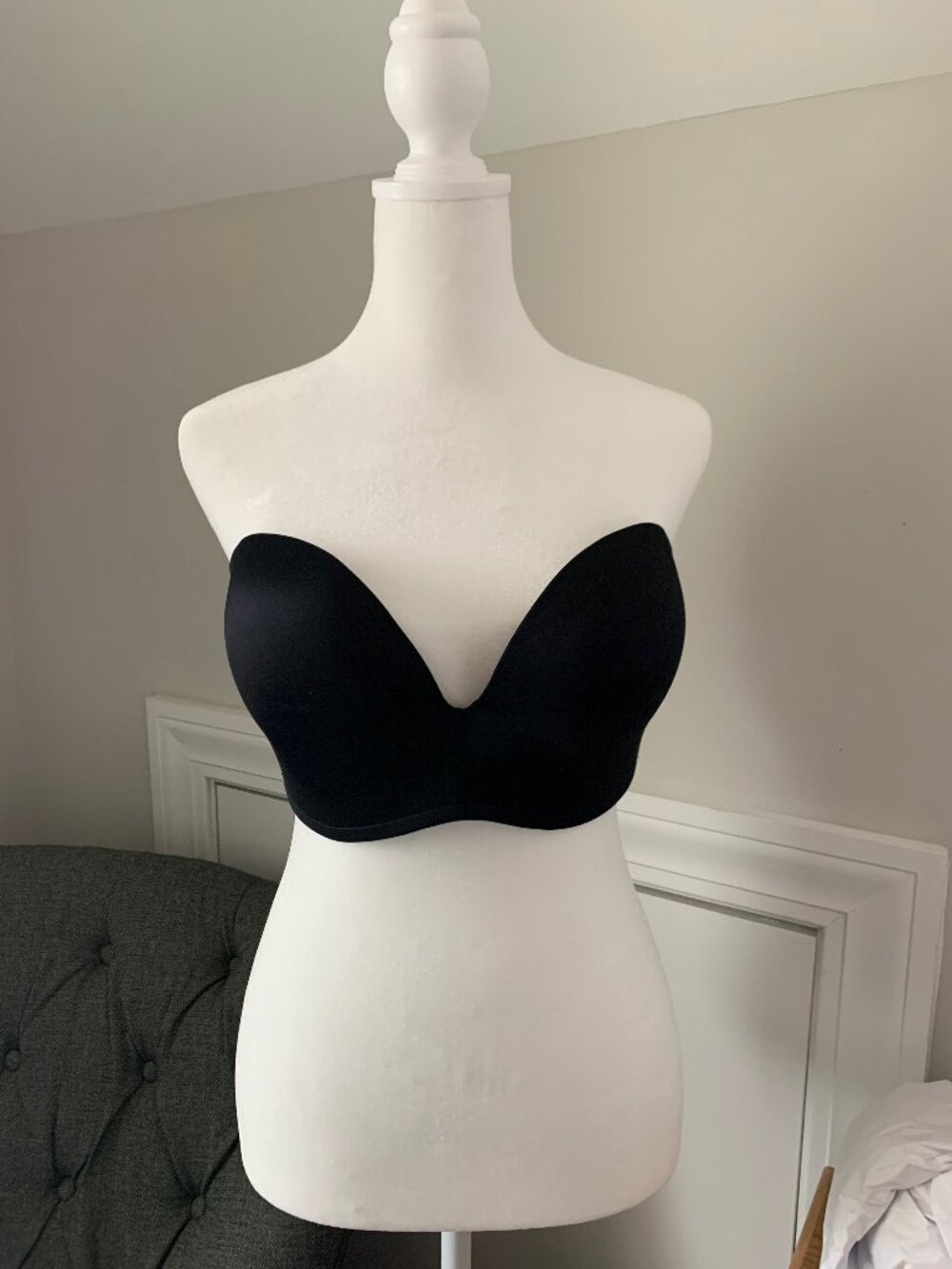 Delimira Women's Slightly Lined Custom Lift Seamless Strapless Bra 36DD NWT
